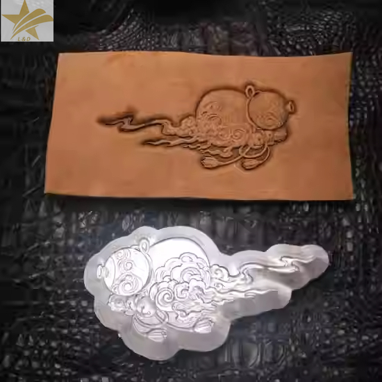 Leatherwork Flowers - Molde de Grabado en Cuero con