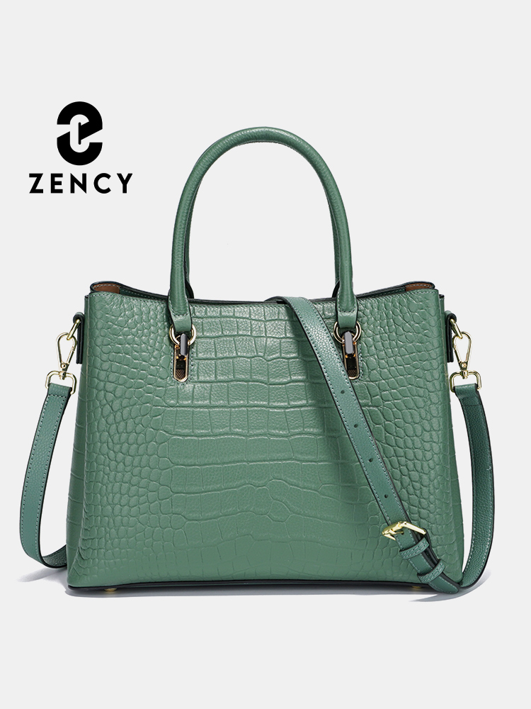 Leather Work Handbag - Bolso de mano Zency de piel