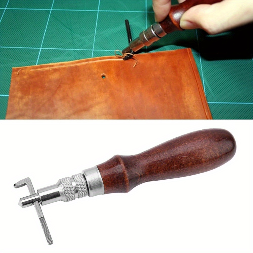 Groover Stitching Tool - 1 unidad de ranuradora de costura