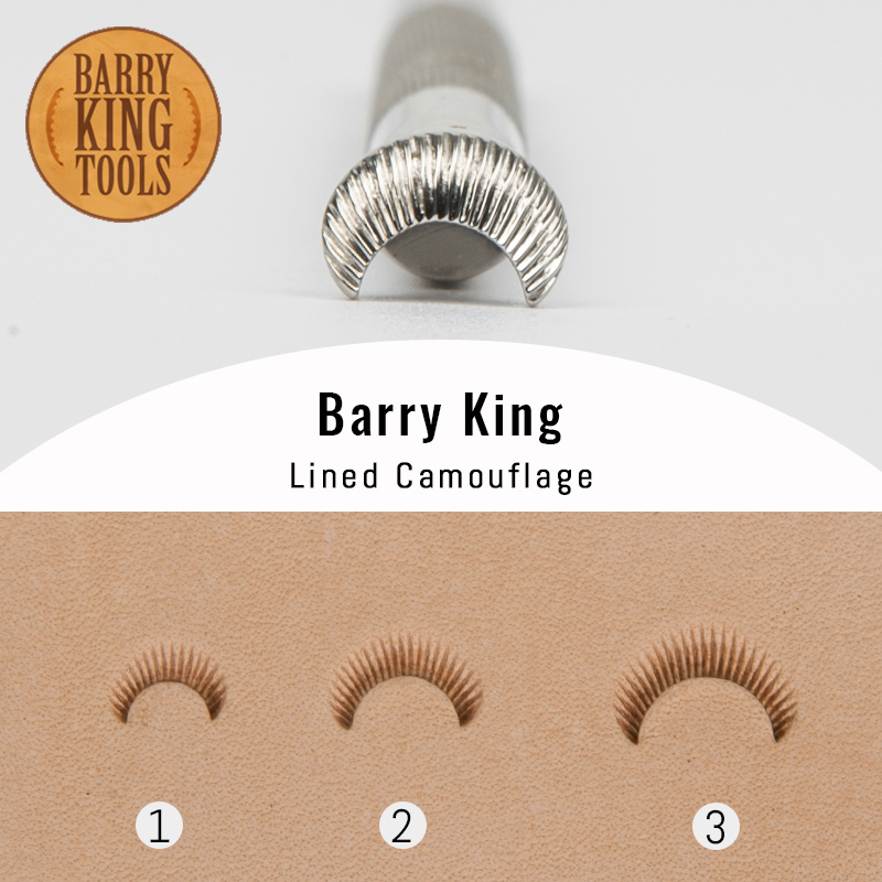 Leatherwork Flowers - BARRY KING Tools-Herramienta de estampado de