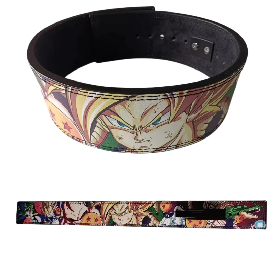Leather Workout Belt - Cinturón de levantamiento de pesas de