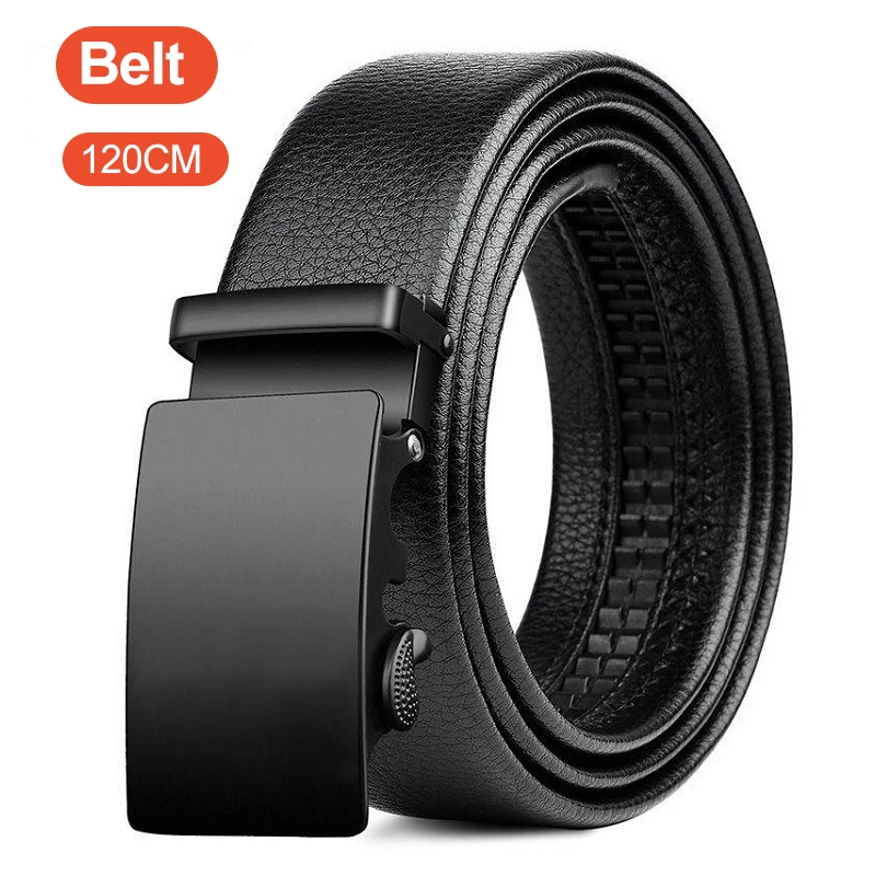 Leather Works Belt - Cinturón de negocios para hombre, cinturón
