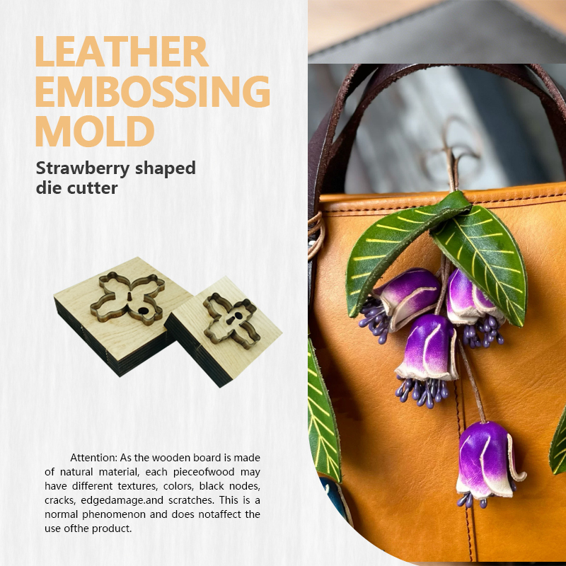 Leatherwork Flowers - Molde de Cuero con Forma de