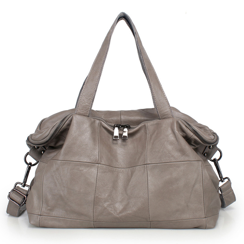 Leather Work Handbag - Bolso de mano de gran capacidad