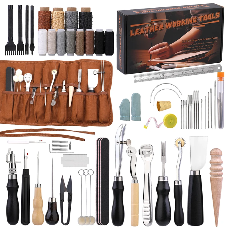 Groover Stitching Tool - KRABALL-Kit de herramientas profesional para manualidades
