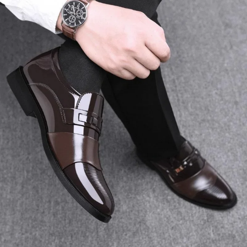 Zapatos de cuero para hombres, - Leather Work Dress reseña y precio