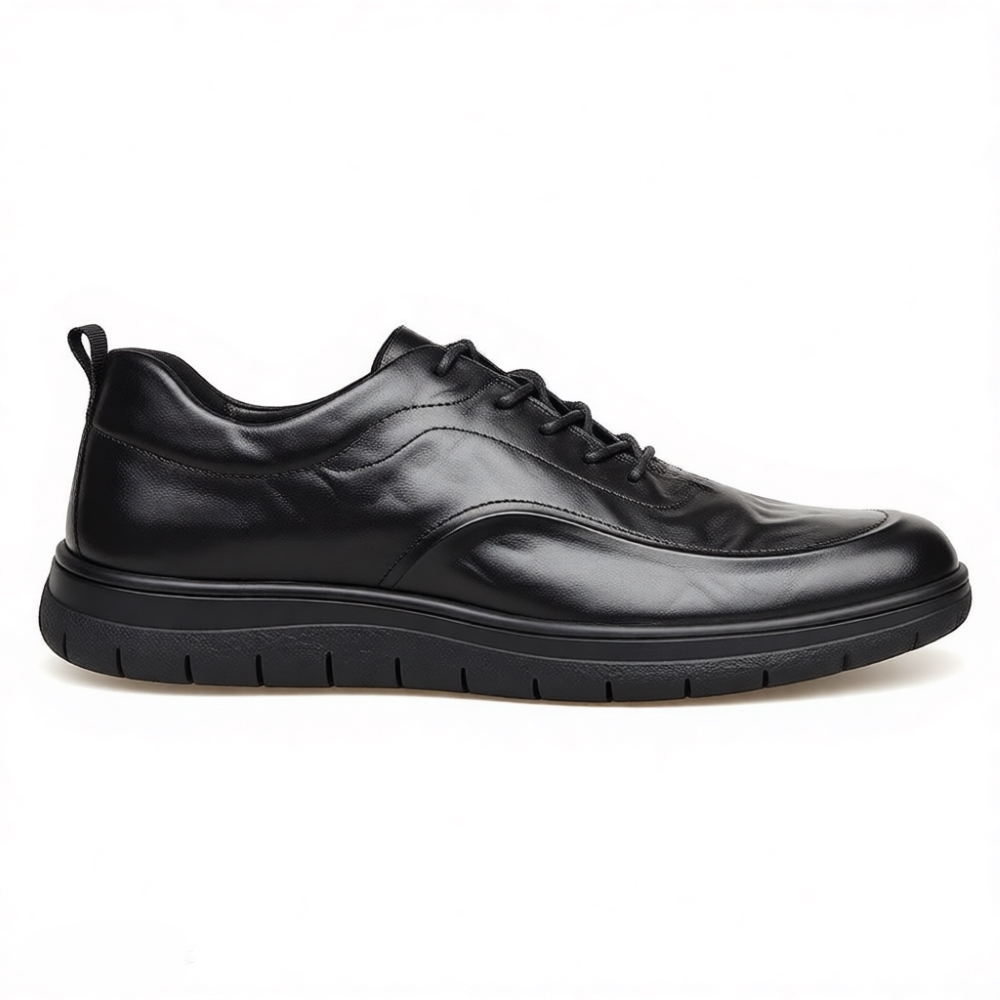 Zapatos informales de cuero ge - Leather Work Dress reseña y precio