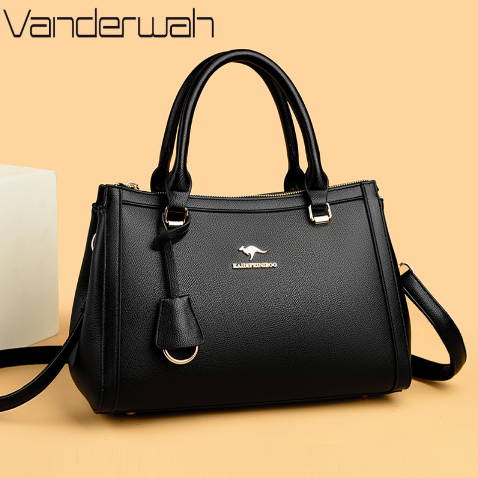 Bolso de Mano de Cuero Sintéti - Leather Work Handbag reseña y precio