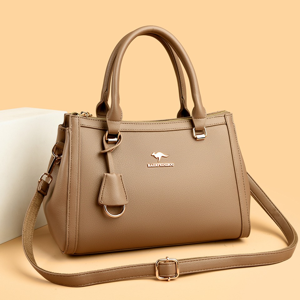 Bolso de Mano de Cuero Sintéti - Leather Work Handbag reseña y precio