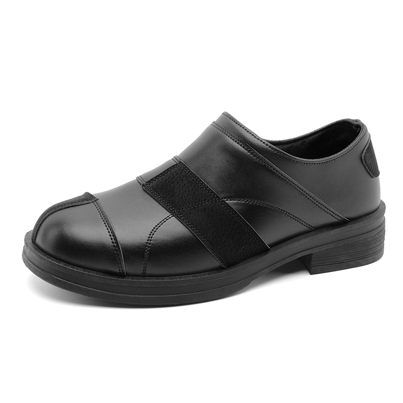 Zapatos de cuero negros a la m - Leather Work Dress reseña y precio