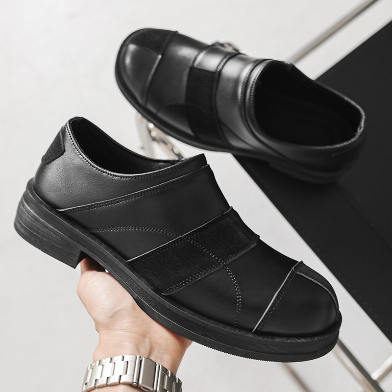 Zapatos de cuero negros a la m - Leather Work Dress reseña y precio