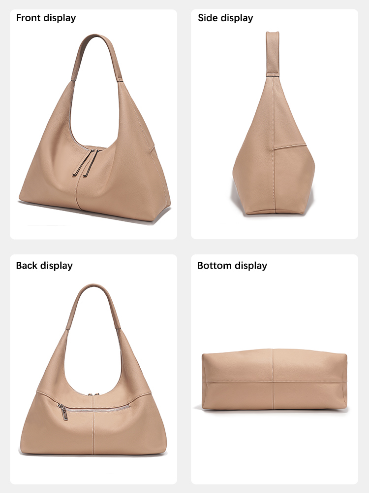 Bolso de mano Zency de gran ca - Leather Work Handbag reseña y precio
