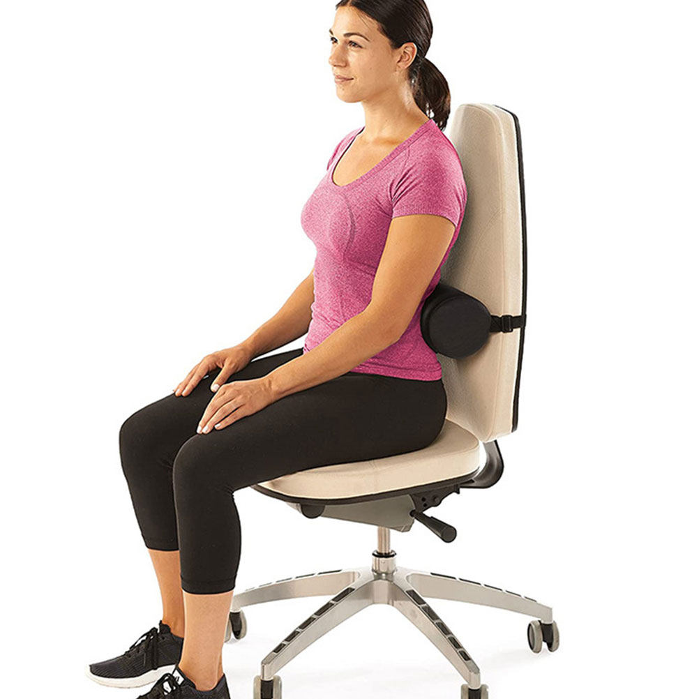 Almohada Lumbar Cilíndrica Neg - Leatherwork Flowers reseña y precio