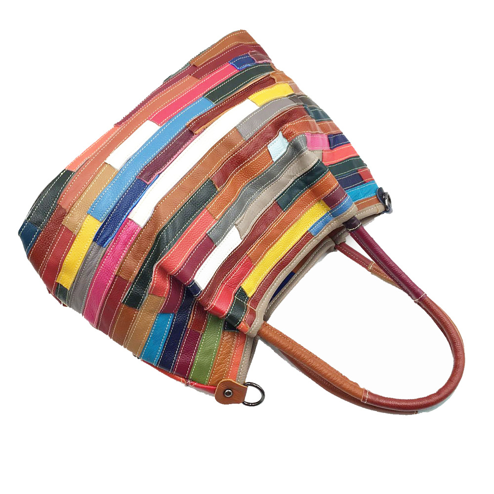 Bolso de Mano Extra Grande de  - Leatherwork Flowers reseña y precio