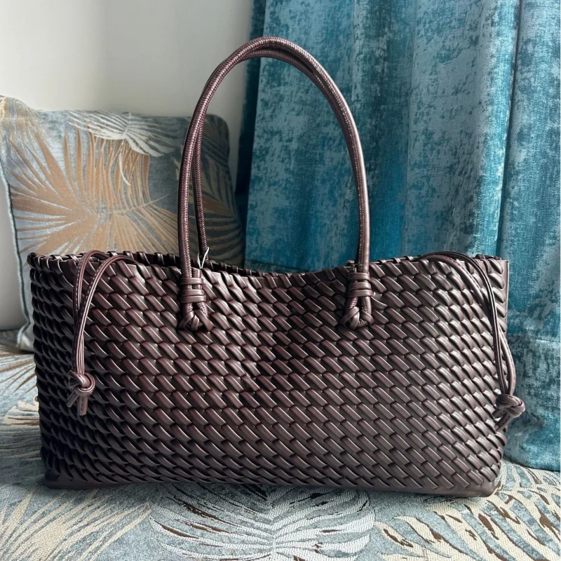 Bolso Tote de Lujo de Diseño e - Leather Work Handbag reseña y precio