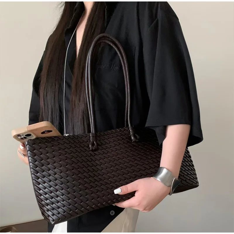 Bolso Tote de Lujo de Diseño e - Leather Work Handbag reseña y precio