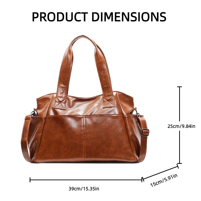 Bolso de mano retro de cuero s - Leather Work Handbag reseña y precio
