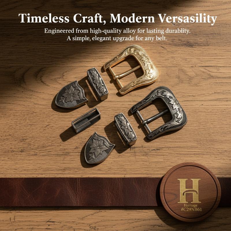 Hebilla de cinturón de metal v - Leather Works Belt reseña y precio