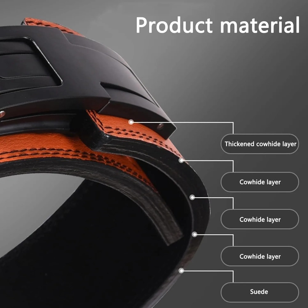 Cinturón de Levantamiento de P - Leather Workout Belt reseña y precio