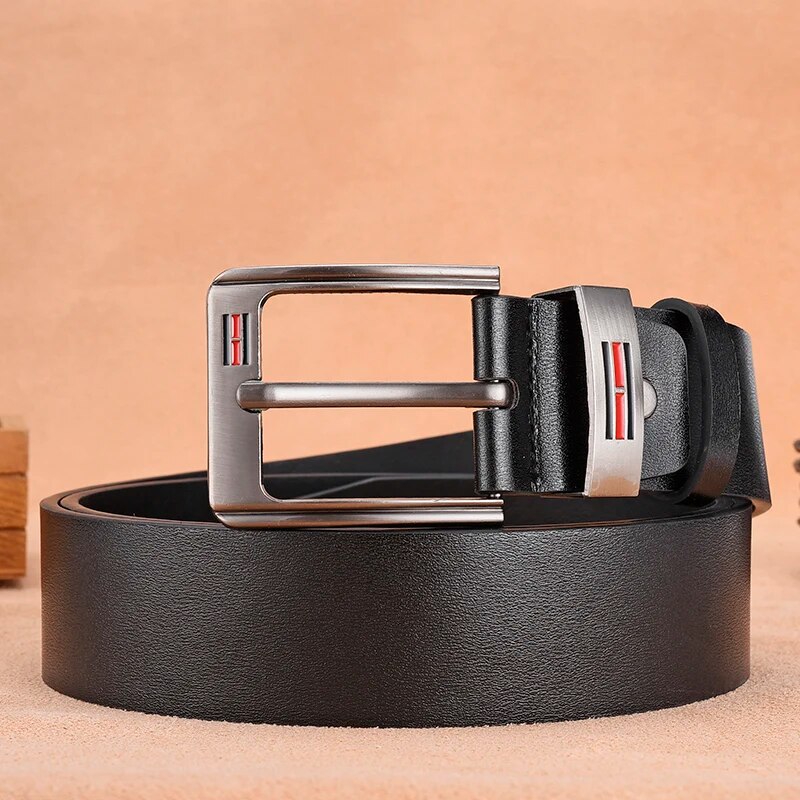 Cinturón con hebilla de metal  - Leather Works Belt reseña y precio