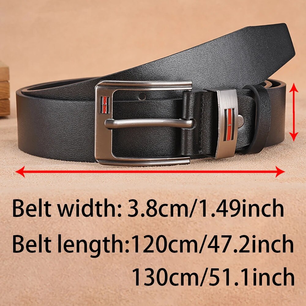 Cinturón con hebilla de metal  - Leather Works Belt reseña y precio