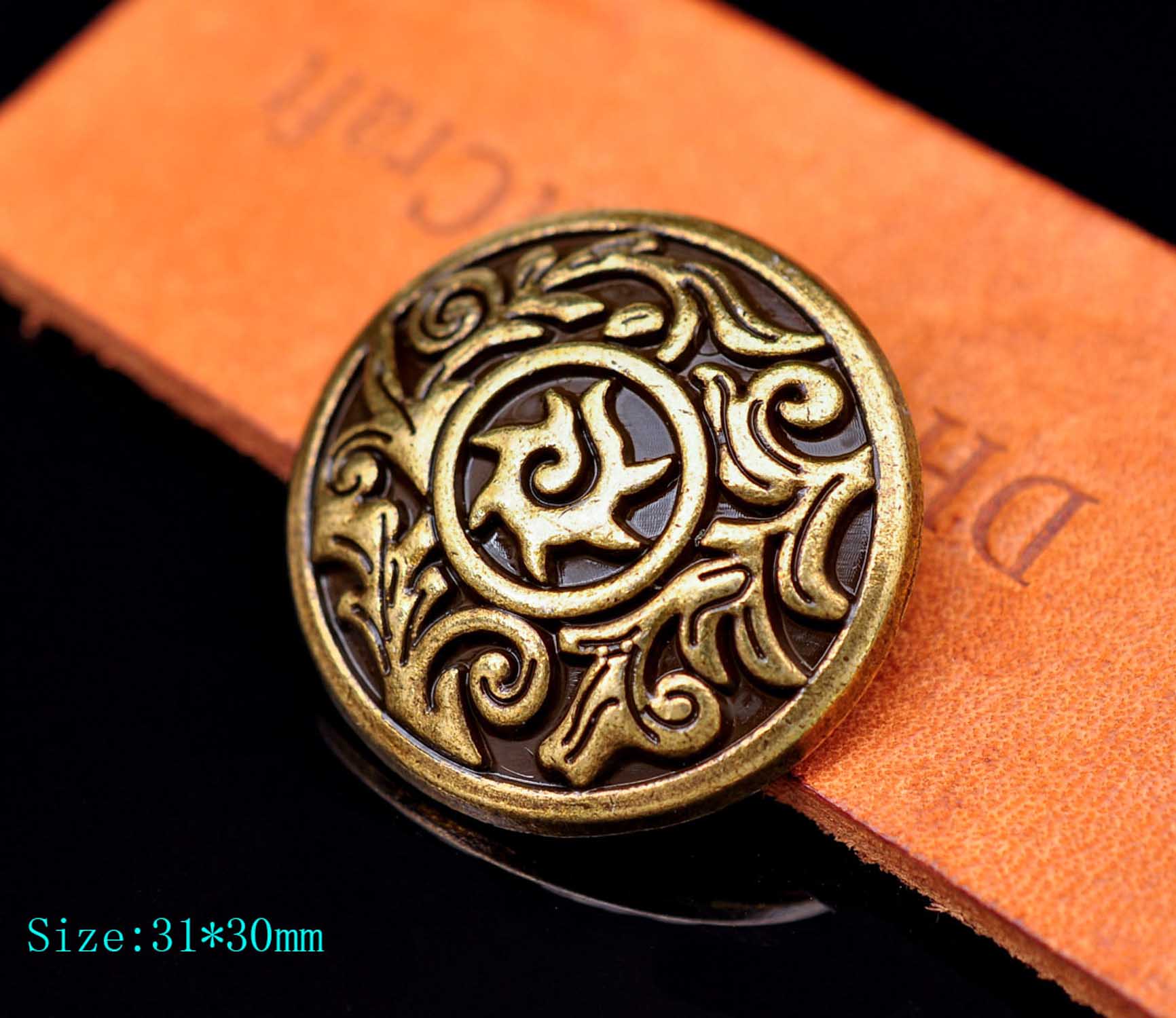 Tachuelas de latón para decora - Leatherwork Flowers reseña y precio