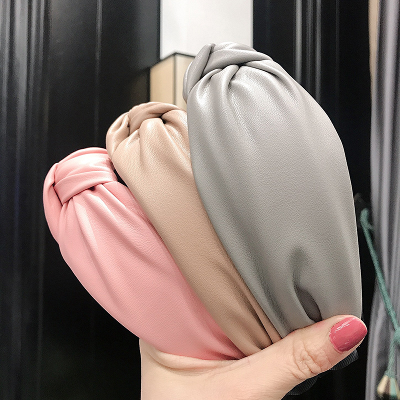 Nueva moda, diadema anudada pa - Leatherwork Pony reseña y precio