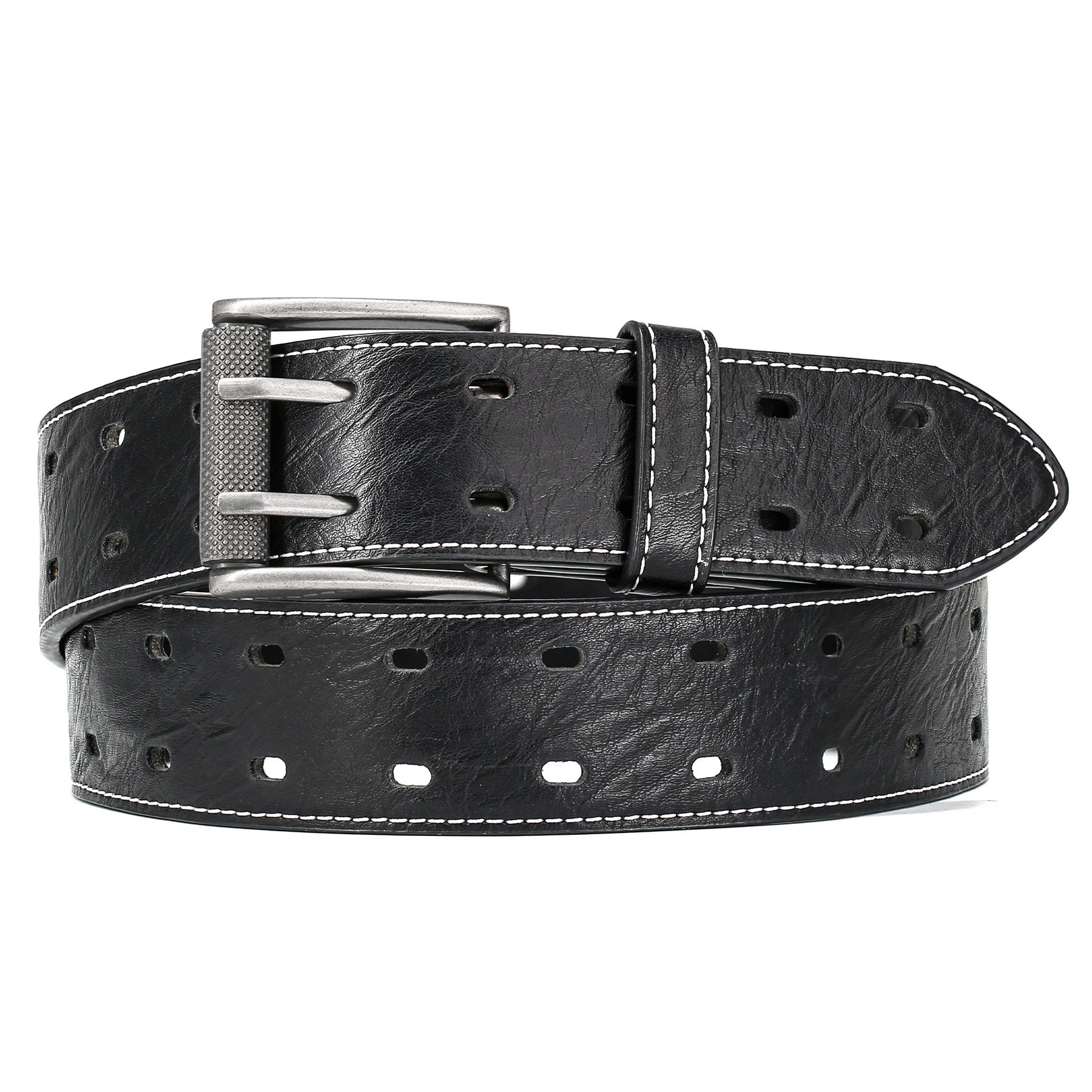 Cinturón clásico de doble punt - Leather Works Belt reseña y precio